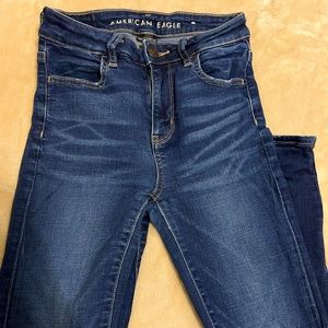 American eagle Hi-rise jegging size 0